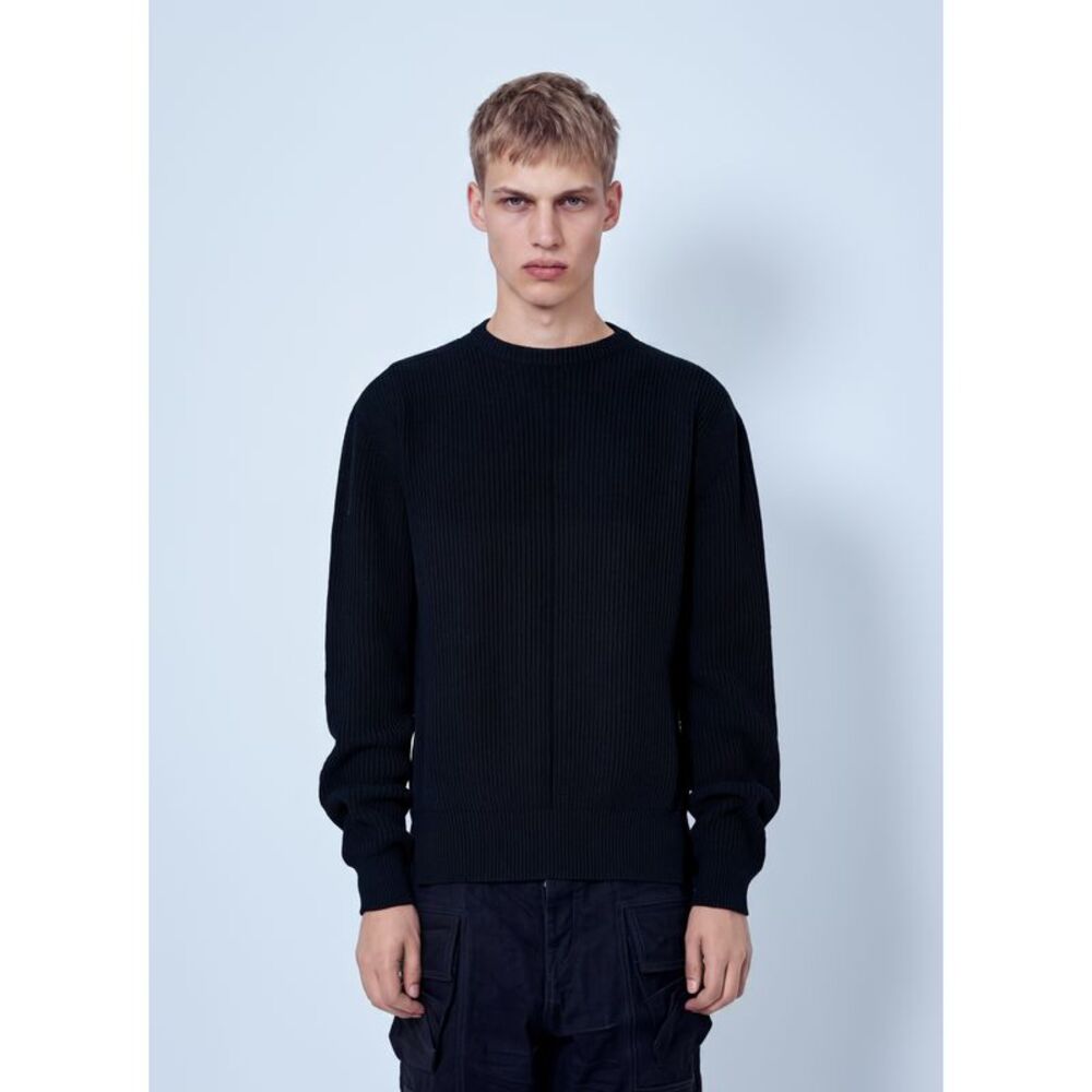 Rick Owens Men Fisherman Round Neck Sweater